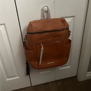 Poppy and peonies commuter backpack